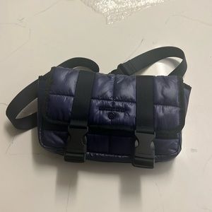 MICHAEL KORS puffy quilted nylon fanny back belt bag